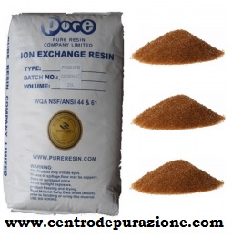 resina demineralizzatore