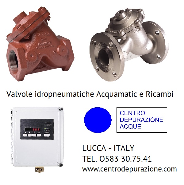 Valvole idropneumatiche per filtri industriali Valvole idropneumatiche a diaframma