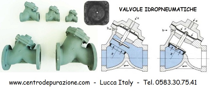 Valvola idropneumatica Valvole idropneumatiche