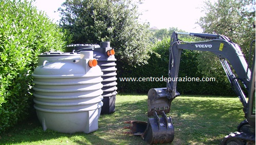 Depuratore a fanghi attivi in polietilene depuratore acque nere in polietilene