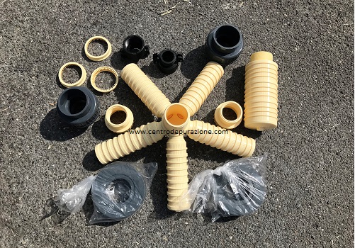 Raggiere per bombole e filtri Raggiera interno bombola