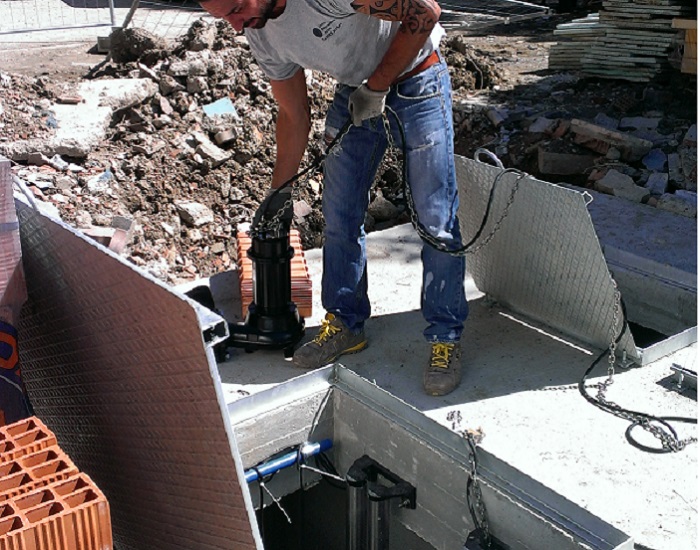 Assistenza sollevamenti fognari