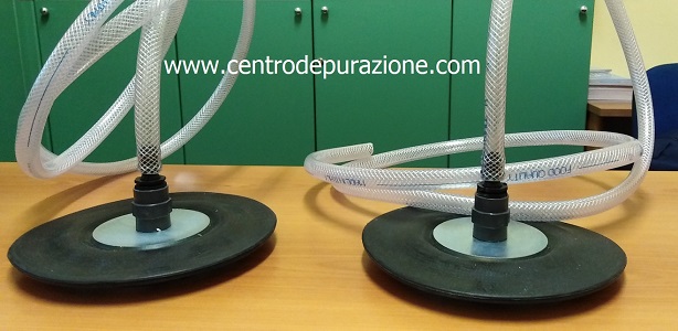 Diffusori aria con contrappeso Diffusori aria a ciambella