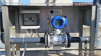 Misuratore di portata elettromagnetico misuratore di portata per acque reflue