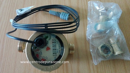 Contatore lancia impulsi per acqua