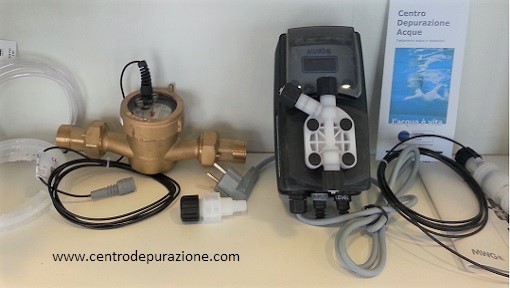 Pompa dosatrice e contattore lancia impulsi