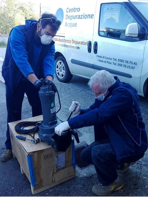 Riparazione depuratori