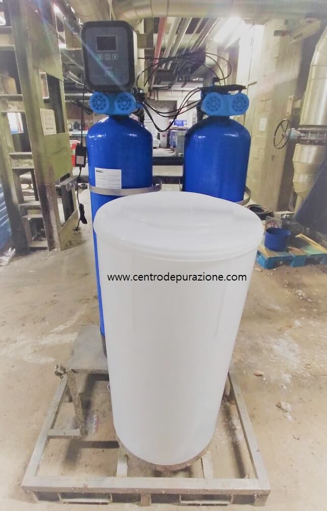 Addolcitore industriale duplex Addolcitore industriale duplex