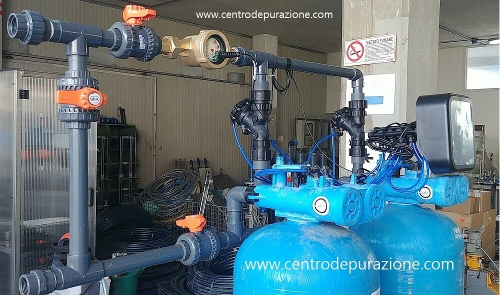 Addolcitori industriali duplex Addolcitori industriale duplex