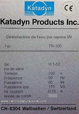 Debatterilizzatore katadyn