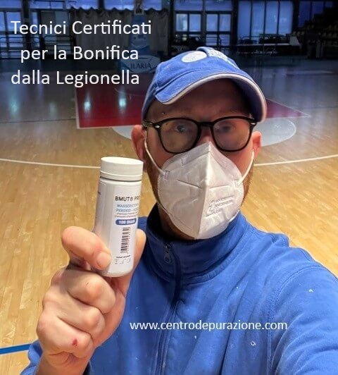 Disinfezione legionella Bonifica legionella